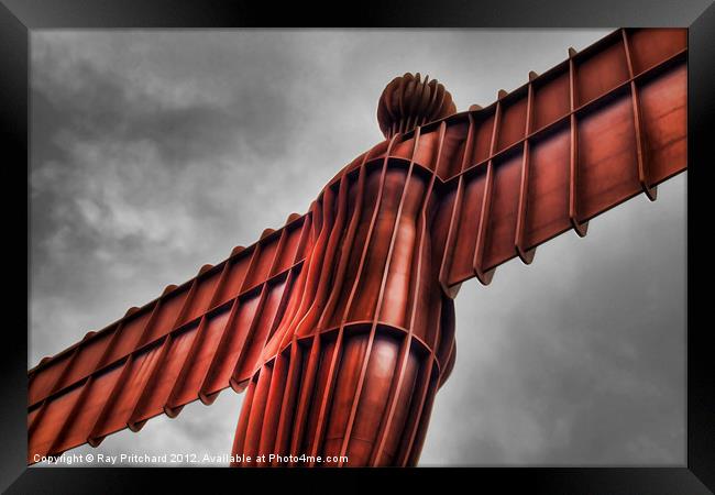 Angel Of The North Framed Print by Ray Pritchard