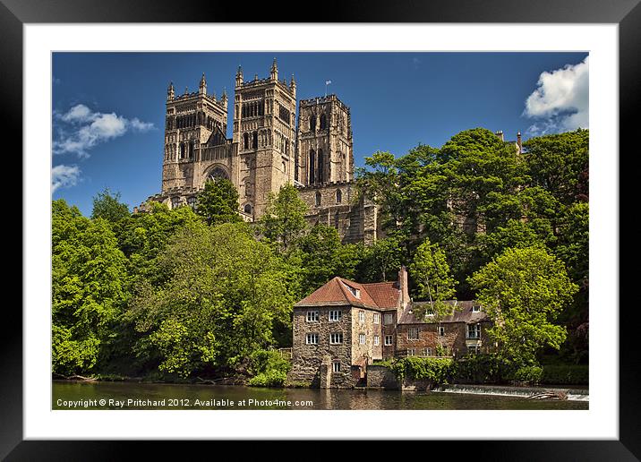 Sunny Durham Framed Mounted Print by Ray Pritchard