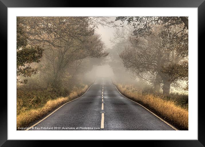 Road To Nowhere Framed Mounted Print by Ray Pritchard