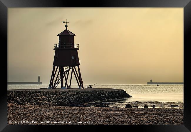 Early Morning at South Shields Framed Print by Ray Pritchard