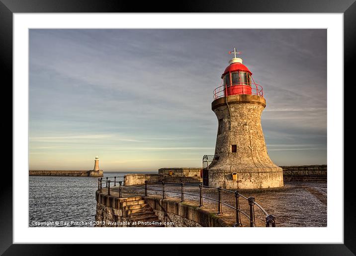 Lighthouses Framed Mounted Print by Ray Pritchard