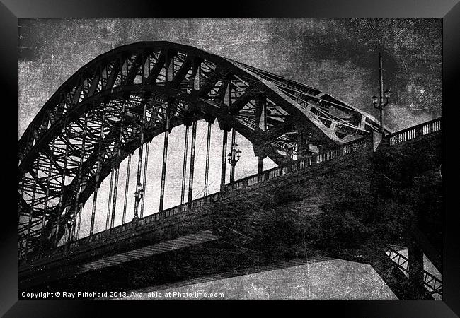 Tyne Bridge Framed Print by Ray Pritchard
