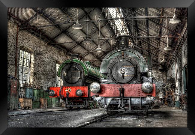 Steam Trains Framed Print by Ray Pritchard