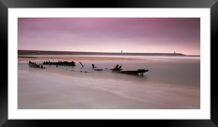 Wreck of the Constance Ellen Framed Mounted Print by Ray Pritchard