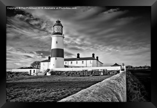 Souter Lighthouse Framed Print by Ray Pritchard