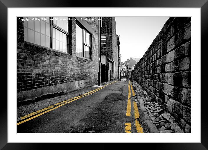 West Walls Framed Mounted Print by Ray Pritchard