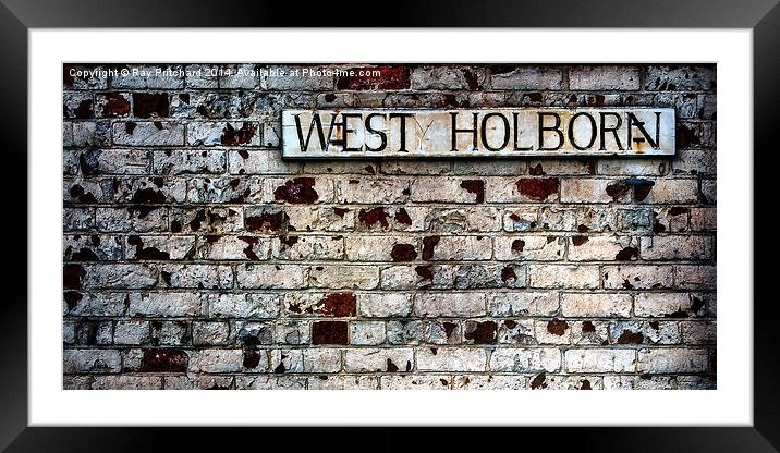 West Holborn Framed Mounted Print by Ray Pritchard