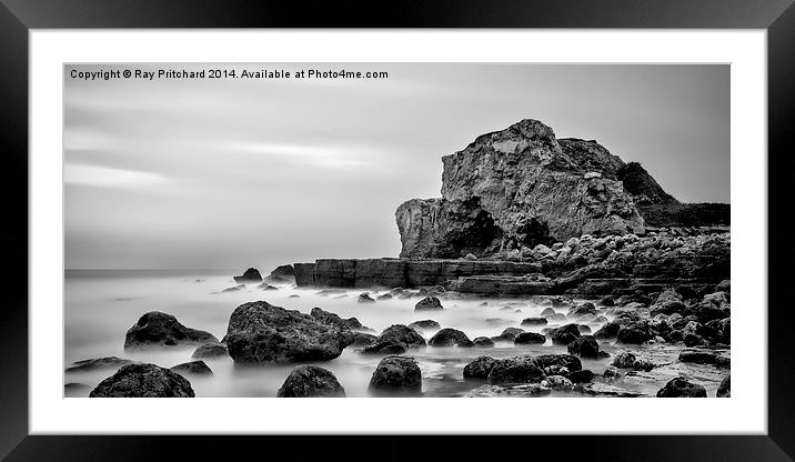  Target Rock Framed Mounted Print by Ray Pritchard