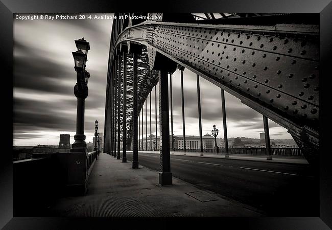 Tyne bridge  Framed Print by Ray Pritchard