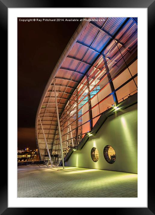  The Sage at Gateshead Framed Mounted Print by Ray Pritchard