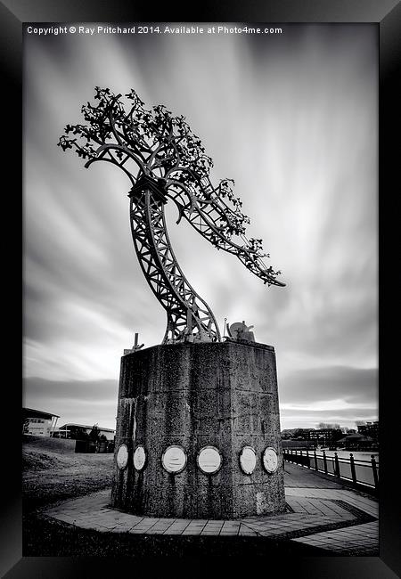  Metal Tree Framed Print by Ray Pritchard