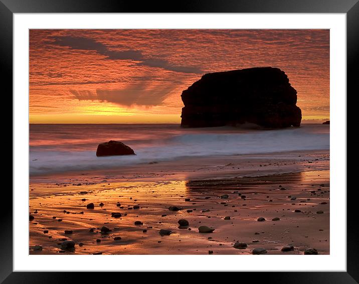 Sunrise Framed Mounted Print by Ray Pritchard