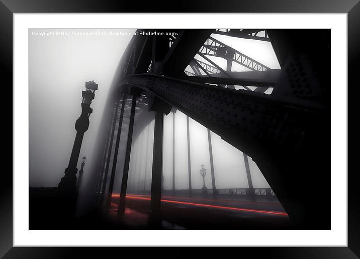  Tyne Fog Framed Mounted Print by Ray Pritchard