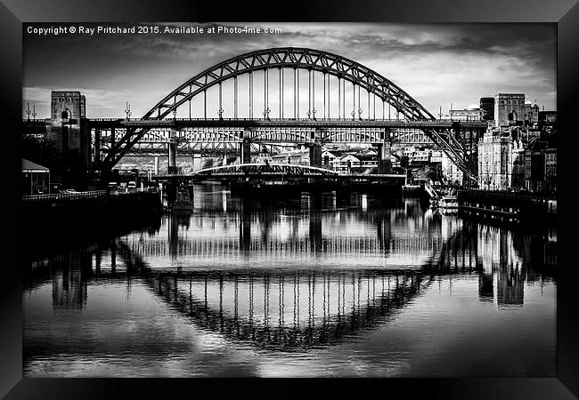  Toon Bridge Framed Print by Ray Pritchard