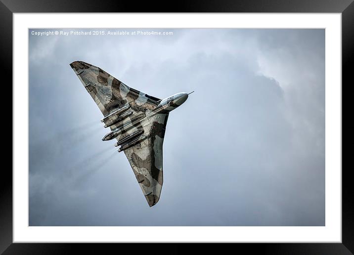  Goodbye Vulcan Framed Mounted Print by Ray Pritchard