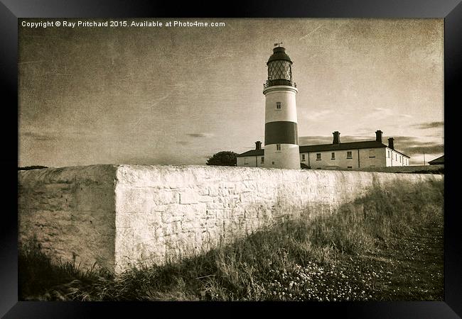 Souter Lighthouse Framed Print by Ray Pritchard