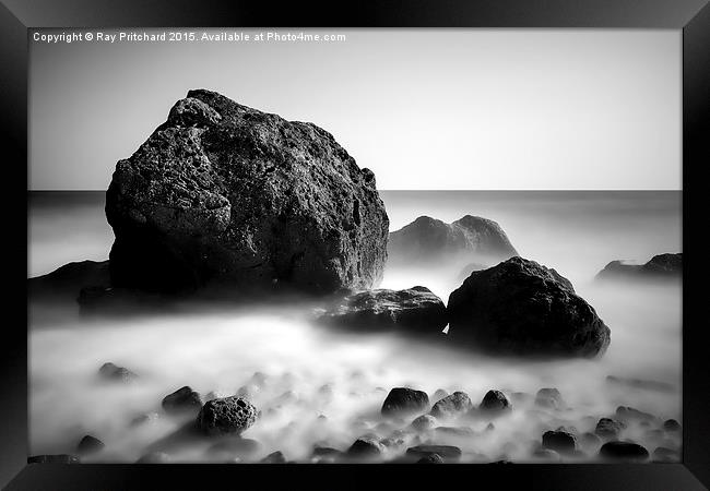 Blurred Water Framed Print by Ray Pritchard