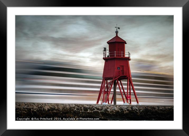 Nautica Arrival at South Shields Framed Mounted Print by Ray Pritchard
