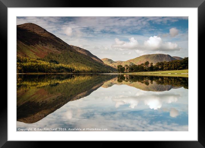 Buttermere  Framed Mounted Print by Ray Pritchard