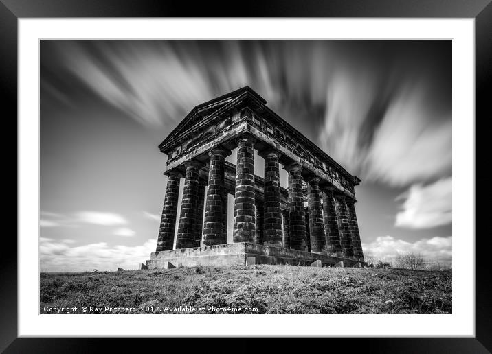 Penshaw Monument  Framed Mounted Print by Ray Pritchard