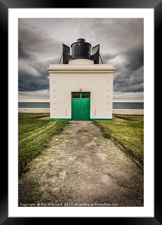 Souter Lighthouse Foghorns Framed Mounted Print by Ray Pritchard