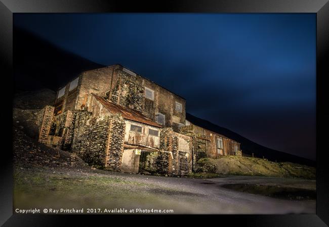 Force Crag mine in Braithwaite  Framed Print by Ray Pritchard