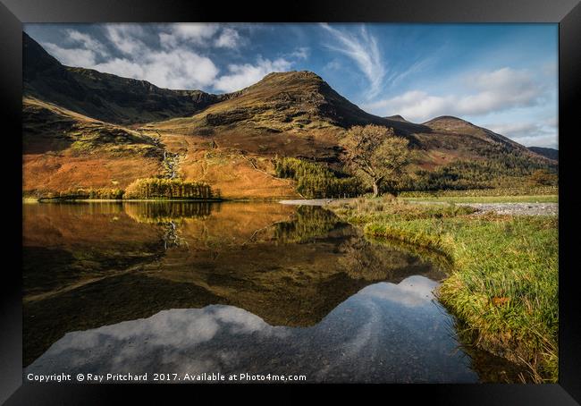 Buttermere Reflections Framed Print by Ray Pritchard