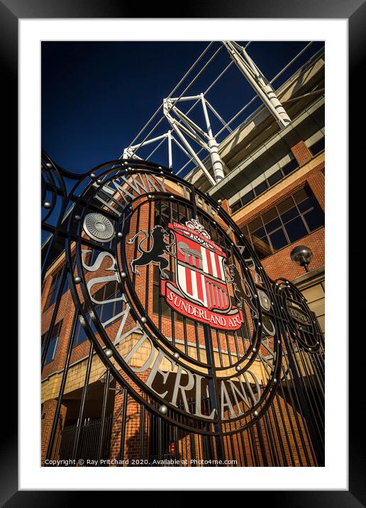 Stadium Of Light  Framed Mounted Print by Ray Pritchard