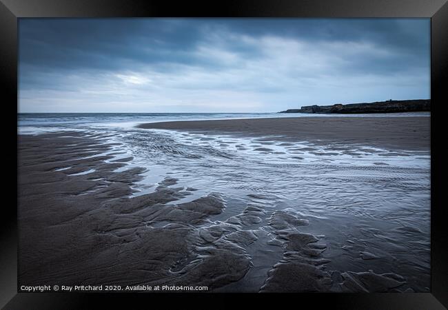 Sand Patterns  Framed Print by Ray Pritchard