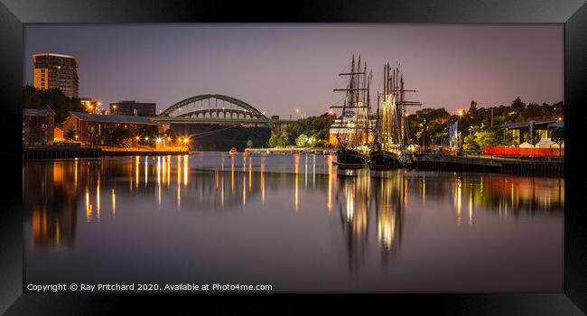 Sunderland Tall Ships Race  Framed Print by Ray Pritchard