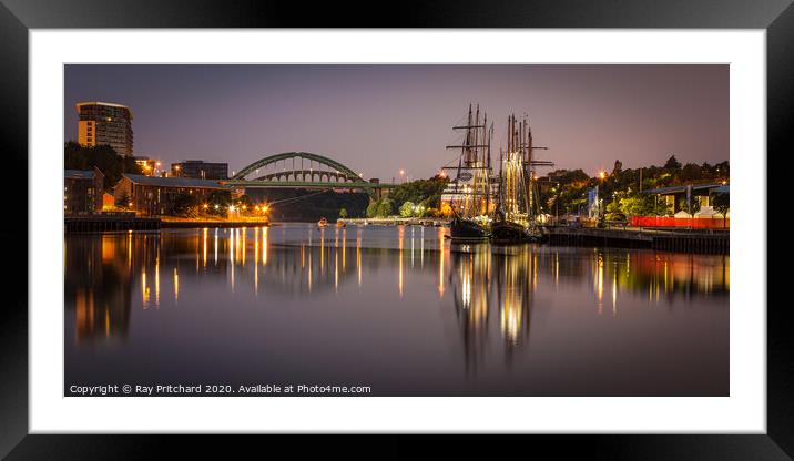 Sunderland Tall Ships Race  Framed Mounted Print by Ray Pritchard