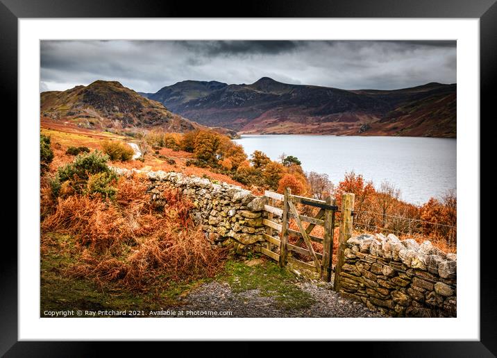 Gateway to Crummock Water  Framed Mounted Print by Ray Pritchard