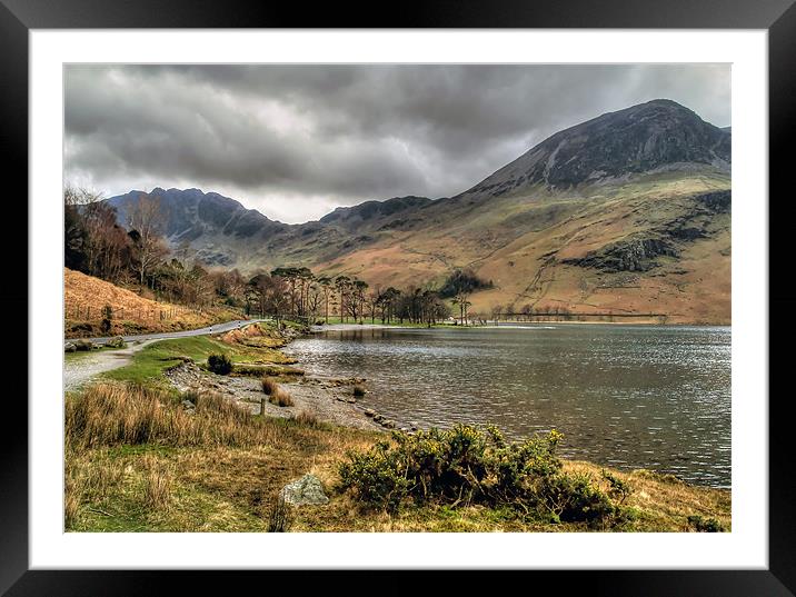 Buttermere Framed Mounted Print by Ray Pritchard