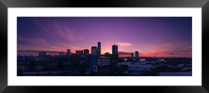 Liverpool's Skyline - An Unseen Angle Framed Mounted Print by James Harrison