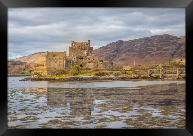 Eilean Donan Castle, Kyle of Lochalsh, Scotland Framed Print by Shweta Chauhan