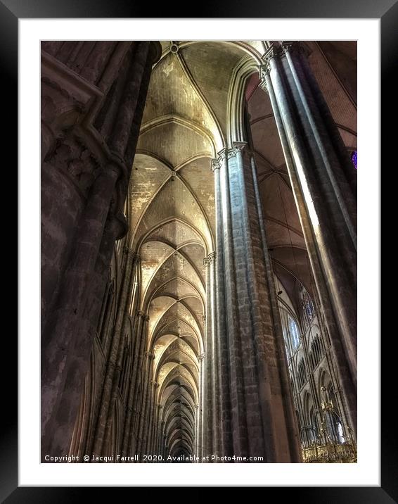 Bourges Cathedral, France  Framed Mounted Print by Jacqui Farrell