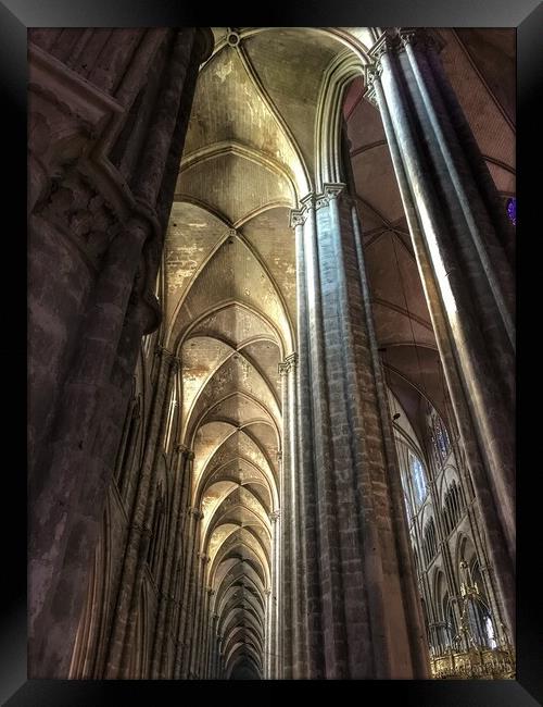 Bourges Cathedral Loire Valley  Framed Print by Jacqui Farrell