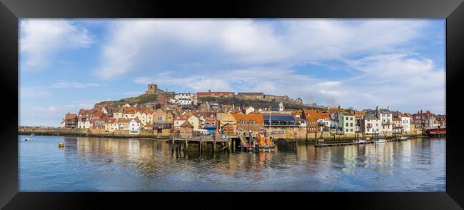 Whitby Framed Print by chris smith