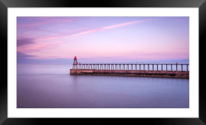 Tranquility Framed Mounted Print by chris smith