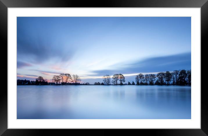 First Light             Framed Mounted Print by chris smith