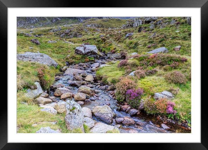 Snowdonia national park  Framed Mounted Print by chris smith