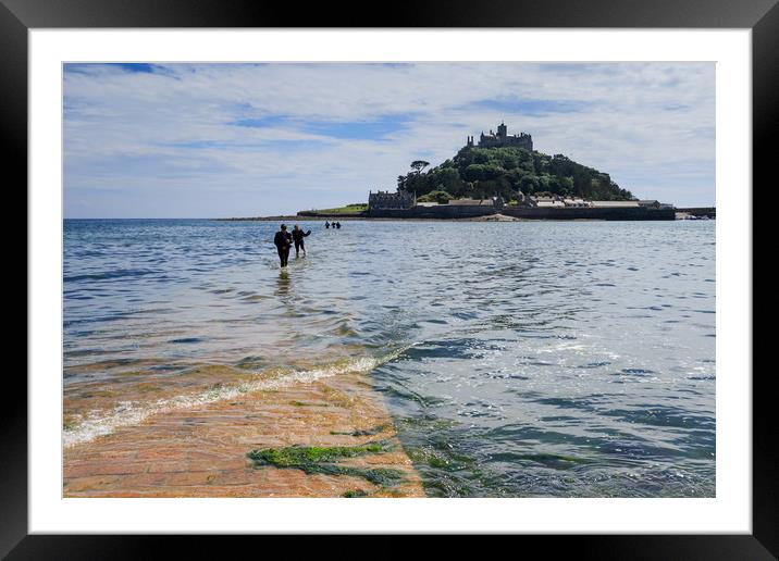 st michaels mount   Framed Mounted Print by chris smith