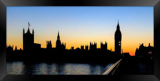 Palace of Westminster  Framed Print by chris smith