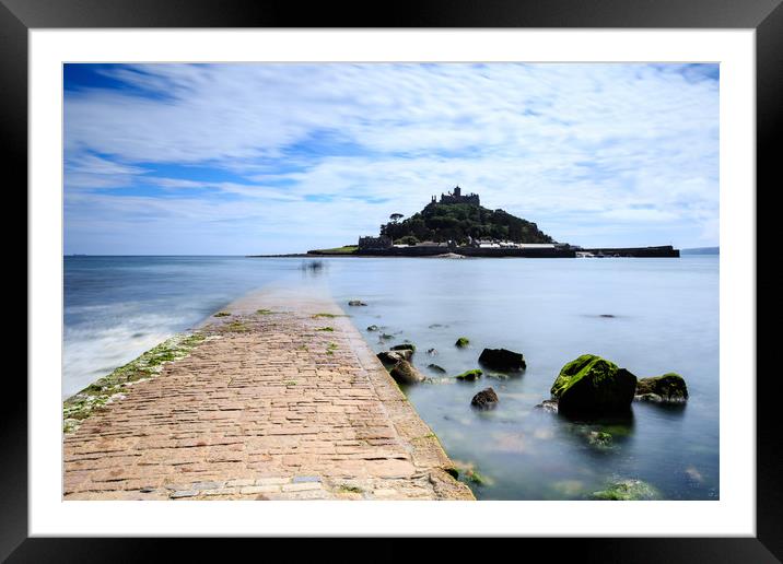 st michaels mount   Framed Mounted Print by chris smith