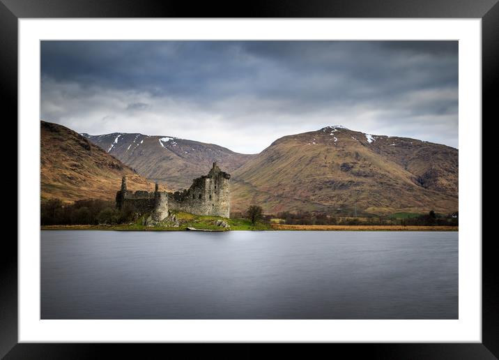 Kilchurn Castle  Framed Mounted Print by chris smith