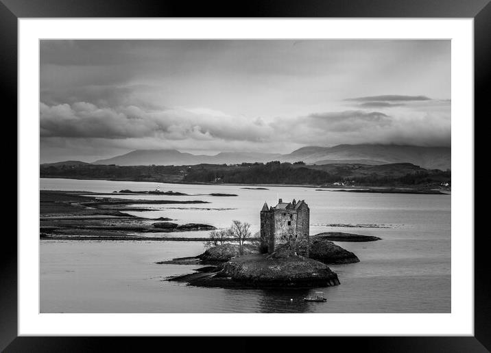 Castle Stalker  Framed Mounted Print by chris smith