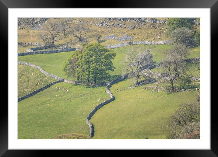 Yorkshire dales Framed Mounted Print by chris smith