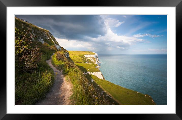 Dover Cliffs Framed Mounted Print by Stewart Mckeown