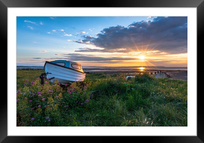 Whitstable Sunstar Framed Mounted Print by Stewart Mckeown