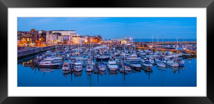 Ramsgate Marina Framed Mounted Print by Stewart Mckeown